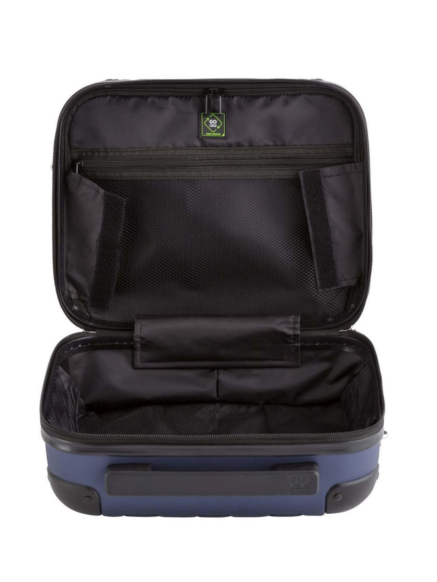 Carpisa Navy Gotech Green Beauty Mini Vanity Bag