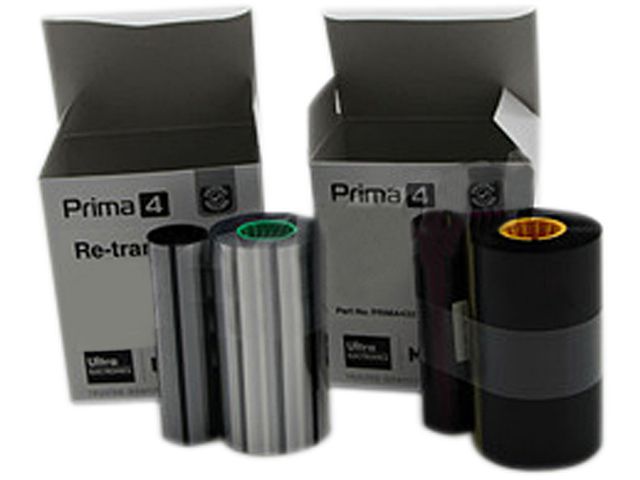 MAGICARD, CONSUMABLES, YMCK DYE FILM AND RETRANSFER FILM SET, PRIMA 4 COMPATIBLE