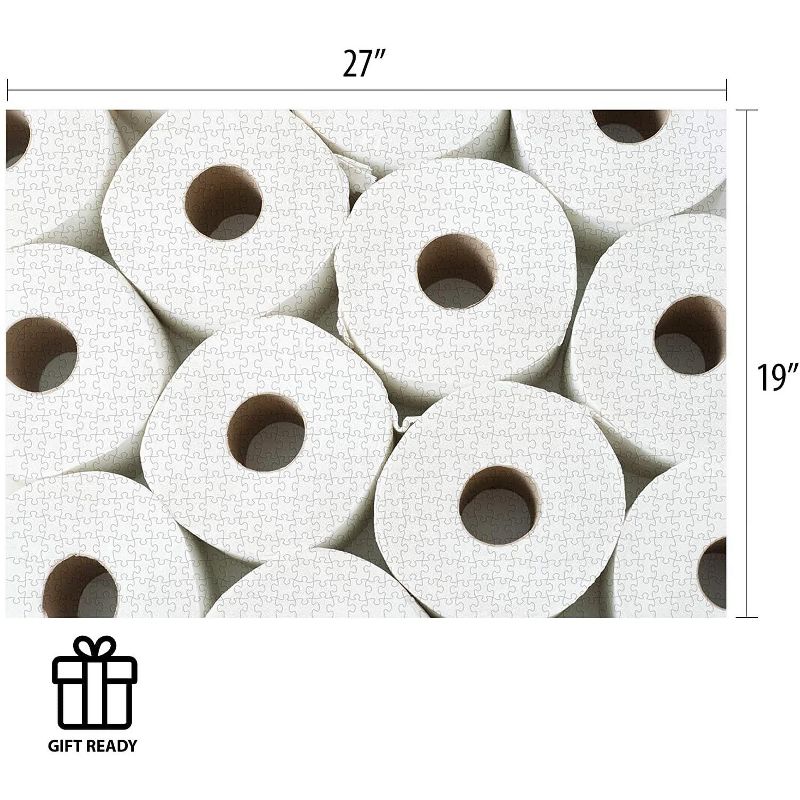 Funwares TP Hoarding Puzzle 1000 Piece Jigsaw Puzzle