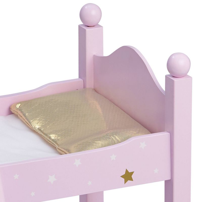 Olivia's Little World - Twinkle Stars Princess 18" Doll Double Bunk Bed