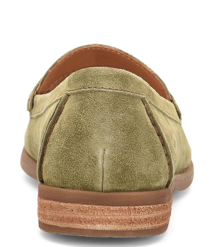 Trotters Harlow Lizard Patent Suede Leather Slip-Ons