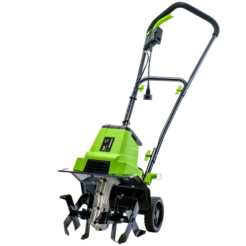 Sun Joe TJ600E Electric Garden Tiller/Cultivator | 14-Inch | 6.5 Amp.