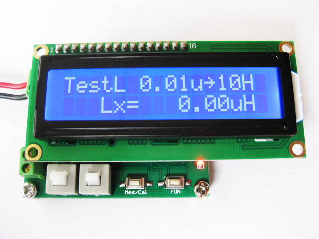 WWH-1pc LC200 multifunction precision capacitance and inductance table LC meter ESR