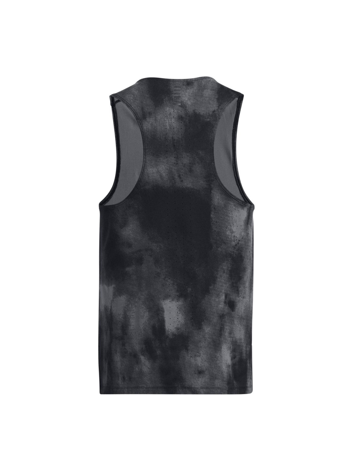 Under Armour Black Slim Fit Printed Tank Tee