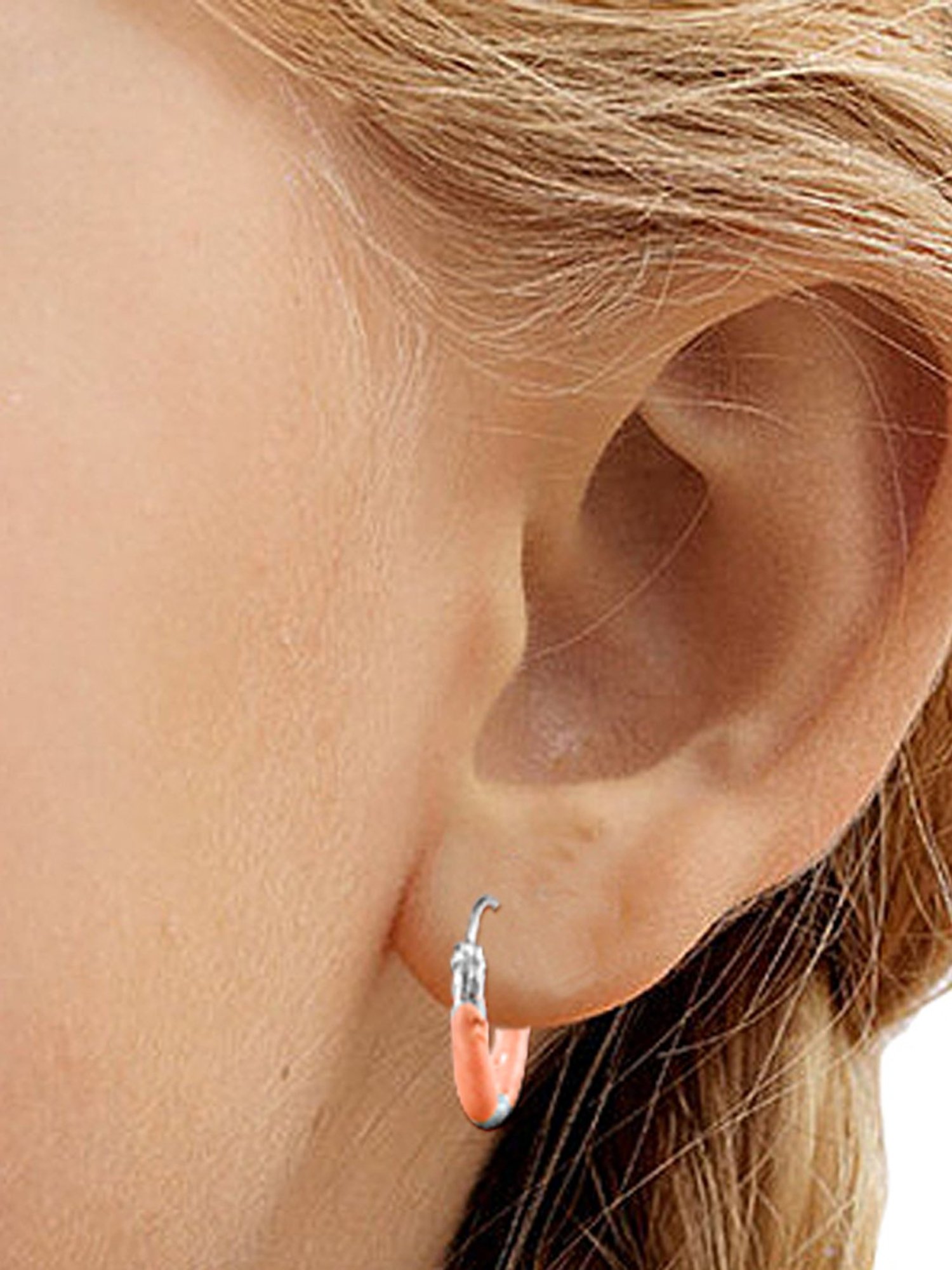 Taraash 92.5 Sterling Silver Earrings for Kids