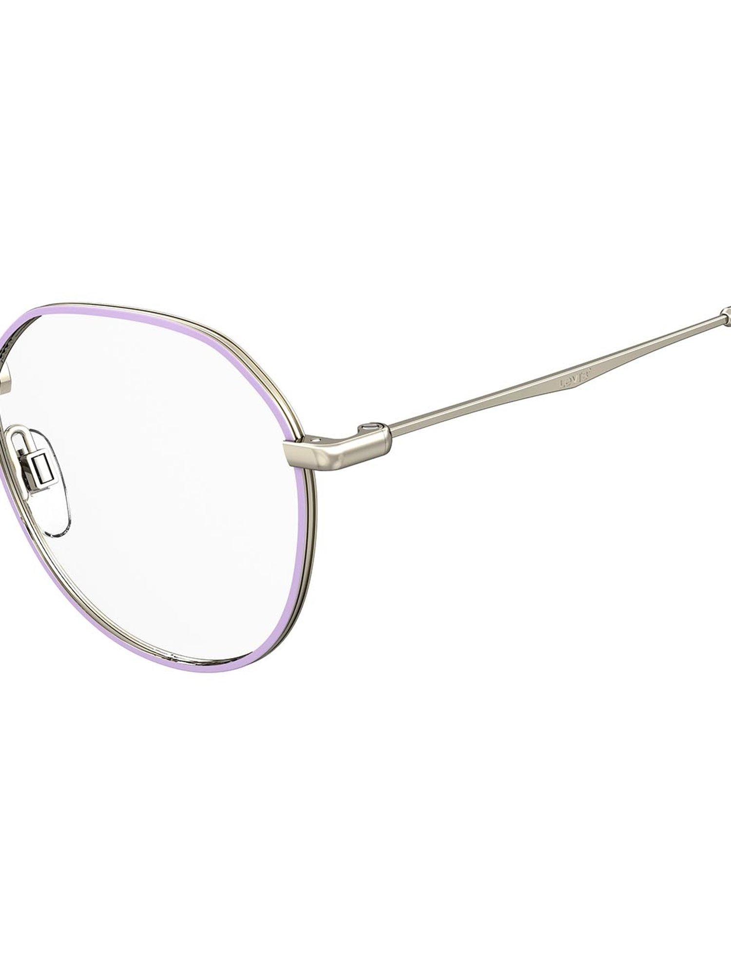 Levi's Purple Geometric Eye Frames for Women