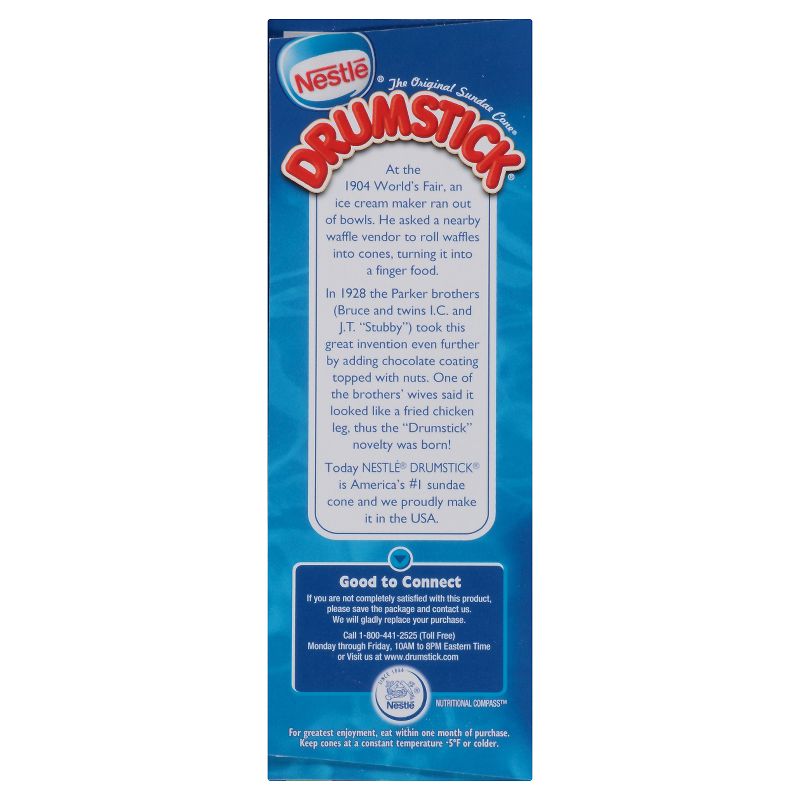 Nestle Simply Dipped Drumstick Frozen Dessert Cones- 8ct