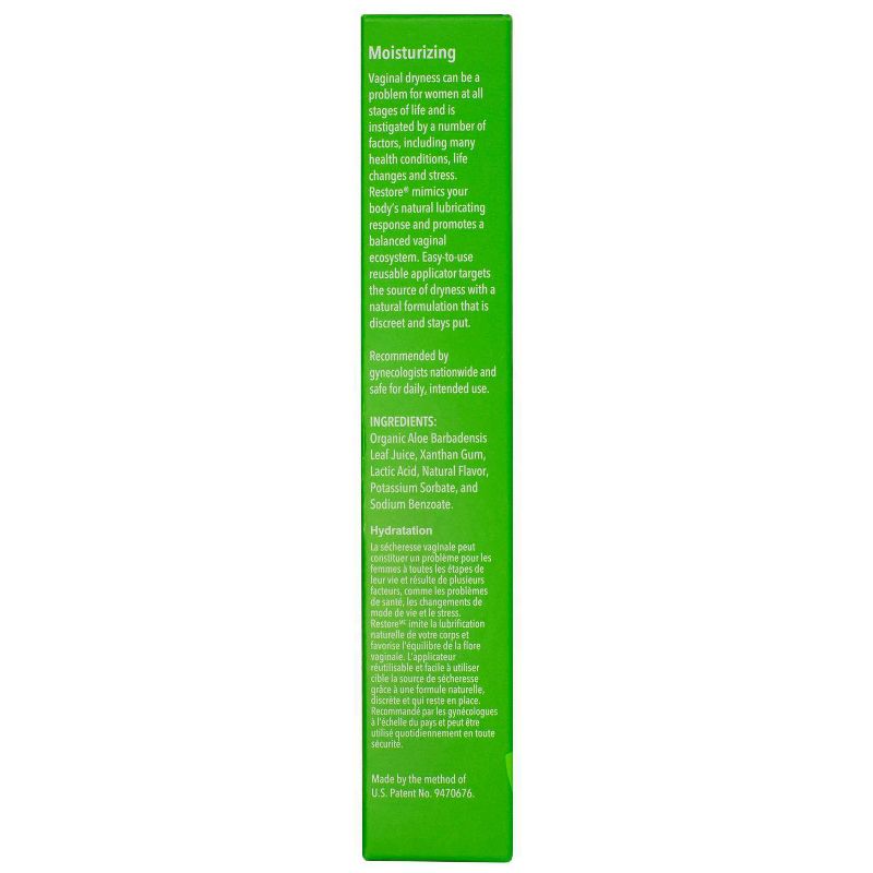 Good Clean Love Restore pH Balancing & Moisturizing Vaginal Gel Made with Organic Ingredients - 2 fl oz