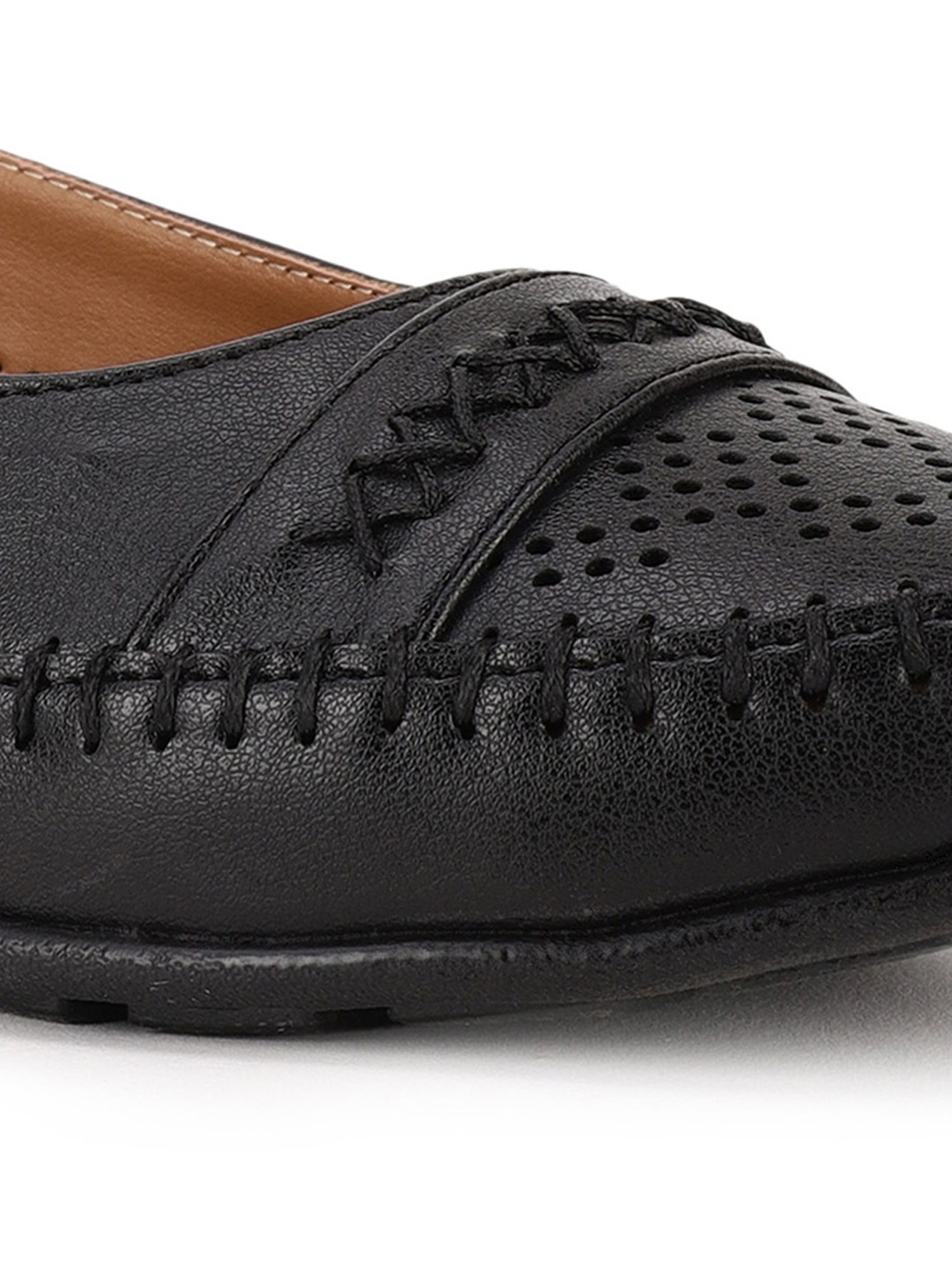 Bata Women's Black Flat Ballets