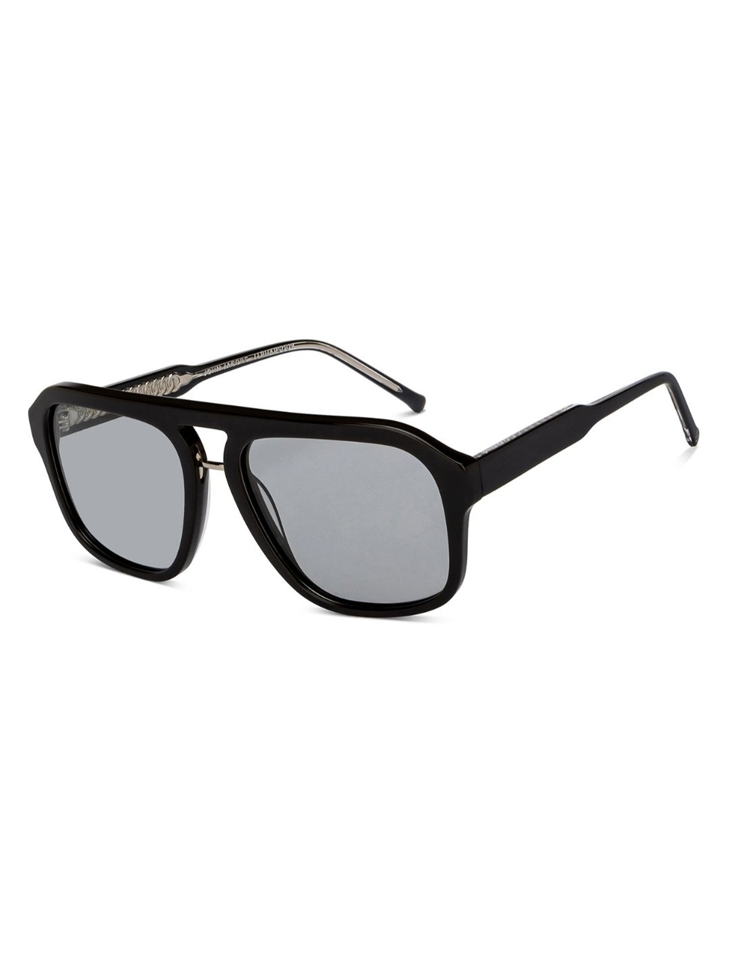 John Jacobs Grey Wayfarer Unisex Sunglasses