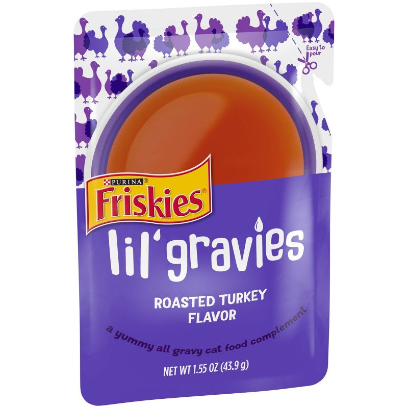 Friskies Gravies Roasted Turkey Flavor Wet Cat Food - 1.92oz