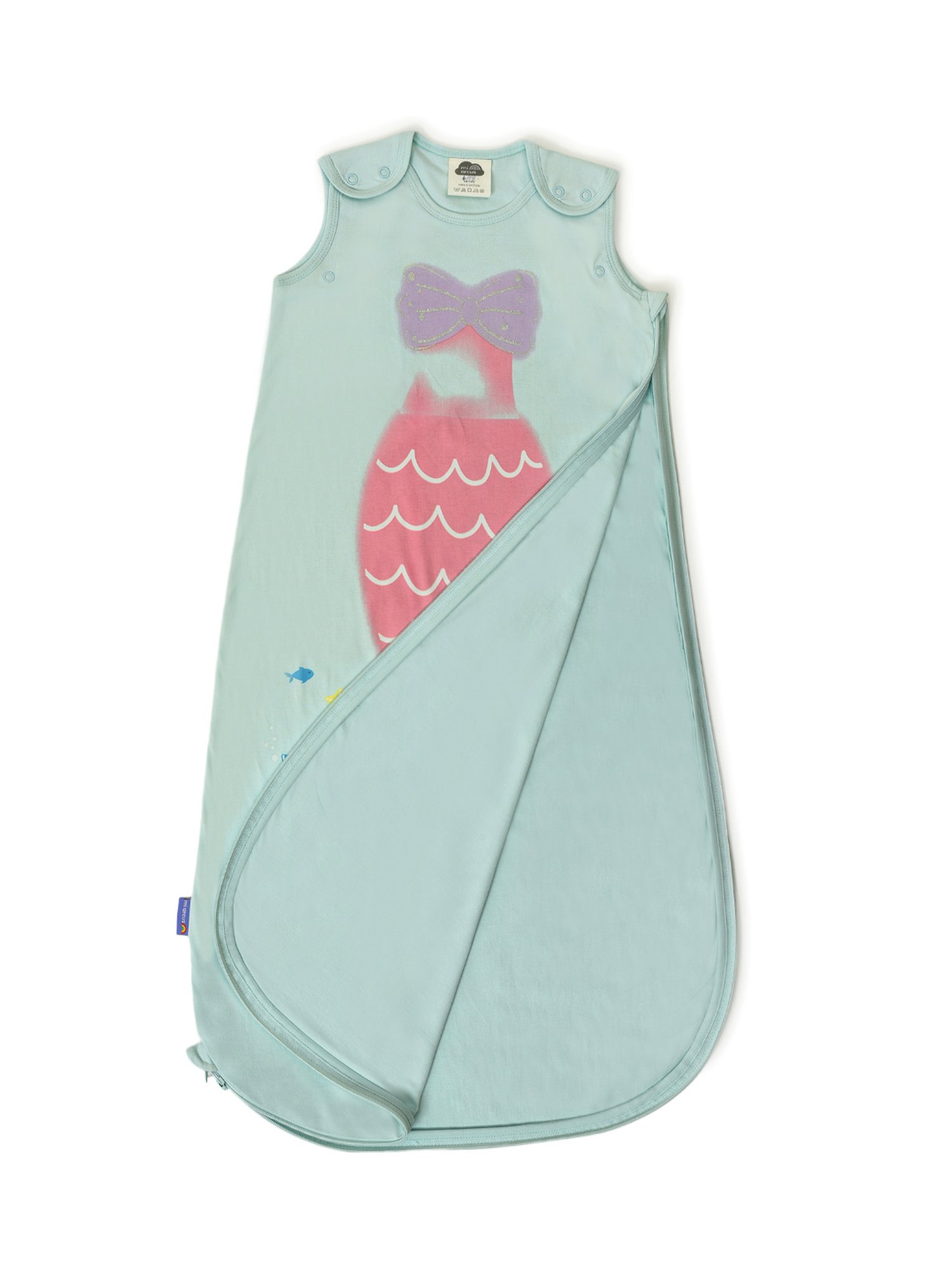MiArcus Mermazing Printed Blue Cotton Sleeping Bag
