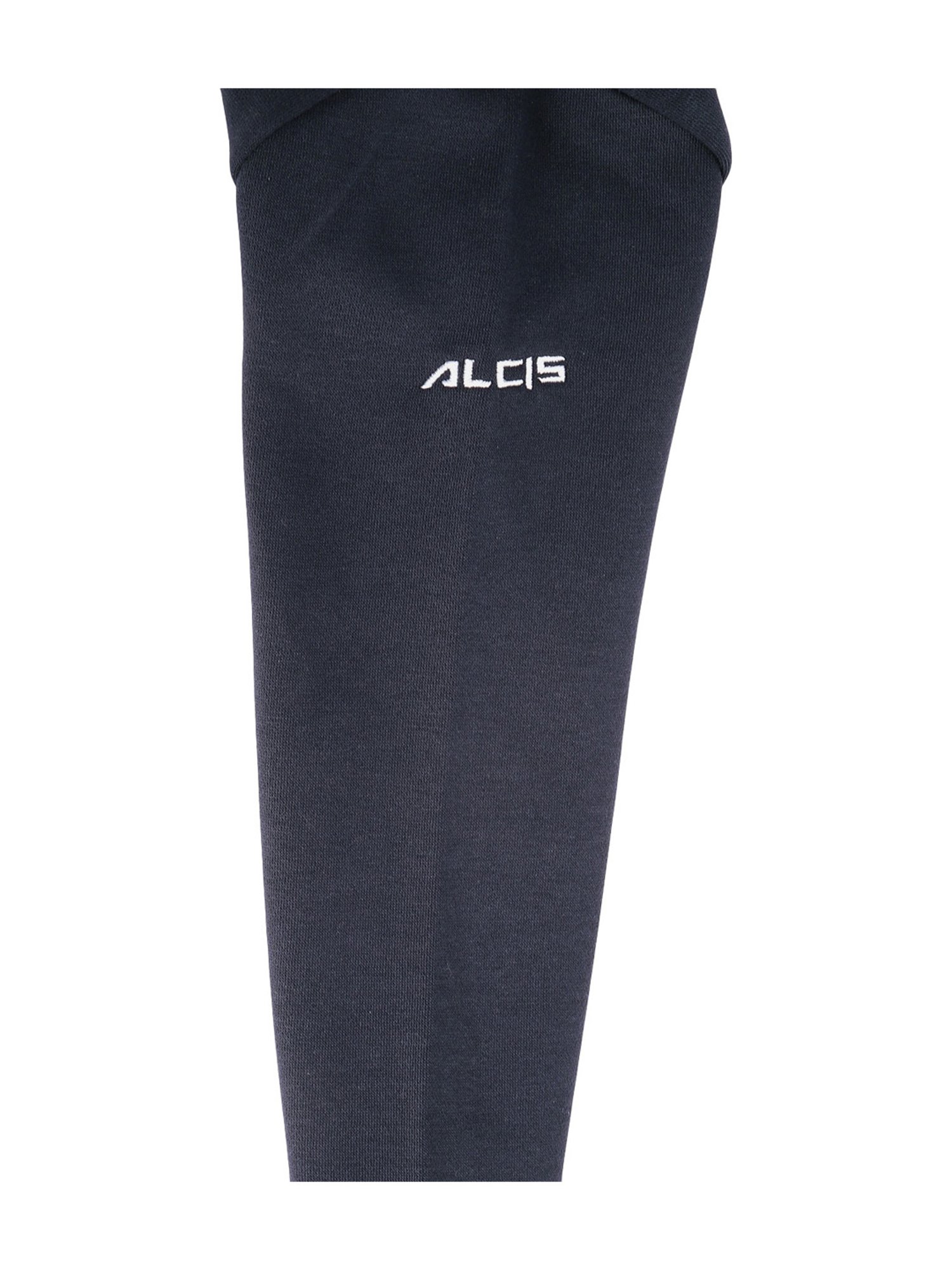 Alcis Kids Navy Cotton Printed Hoodie