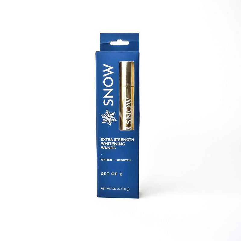 Snow Maximum Strength Whitening Wand Gold - 2pk