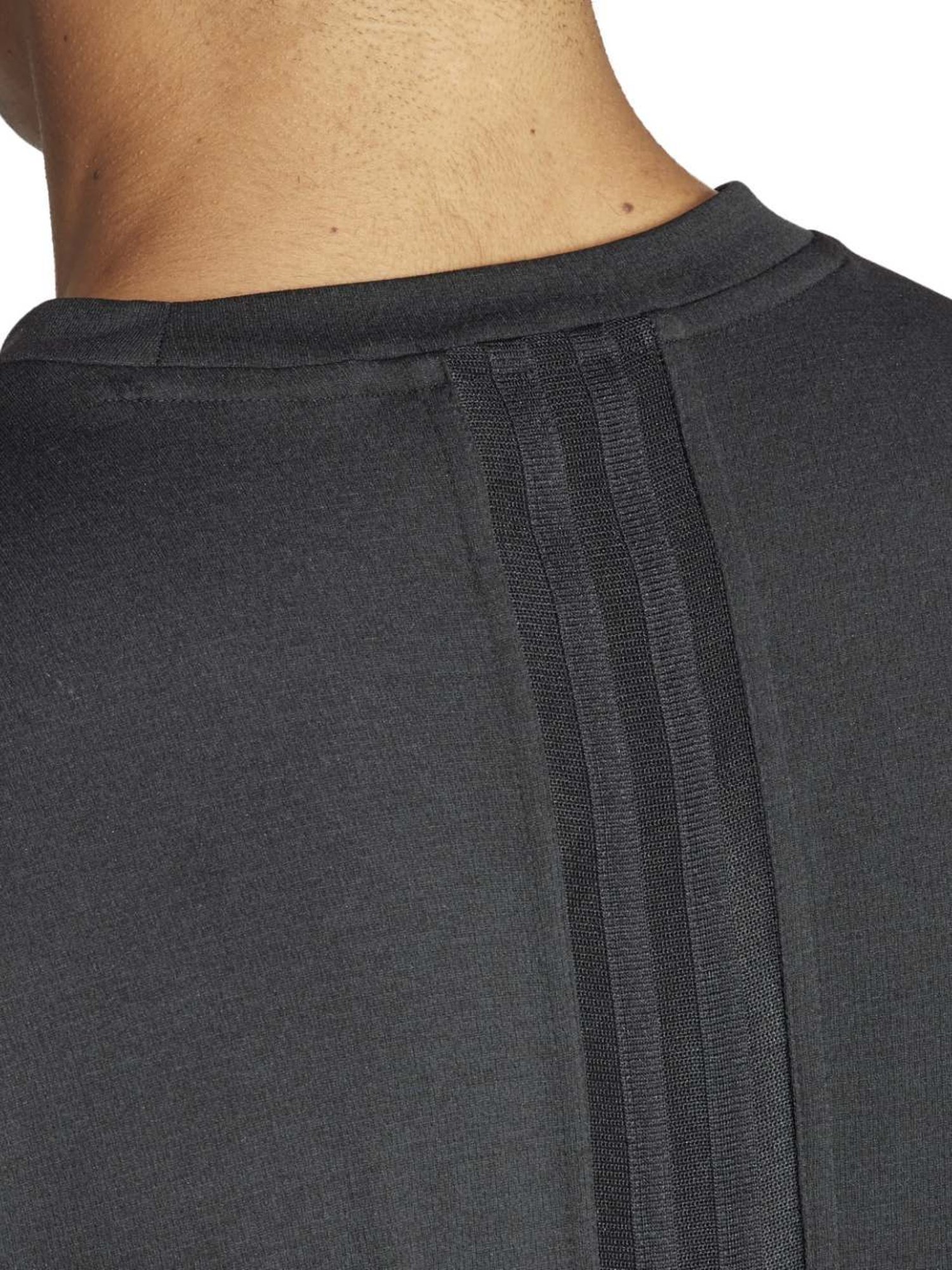 Adidas Black Regular Fit Sports T-Shirt