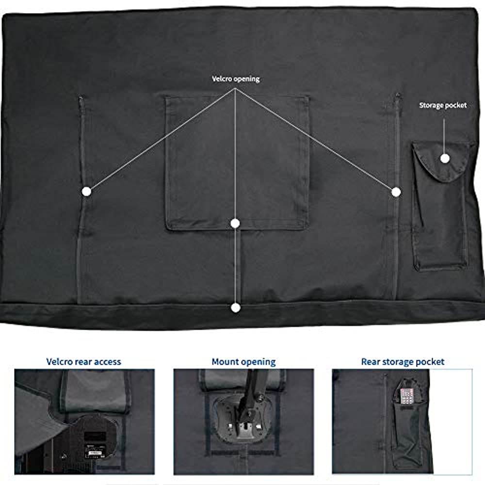 VIVO Flat Screen Cover Protector for 30" to 32" TV Universal Outdoor Waterproof Weather Resistant (COVER-TV030B)