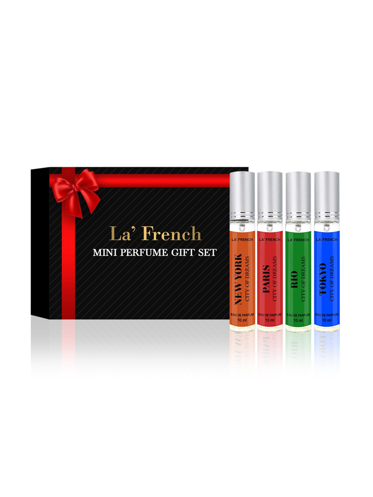 La'french City of Dream Collection Mini Perfume Gift Set for Men