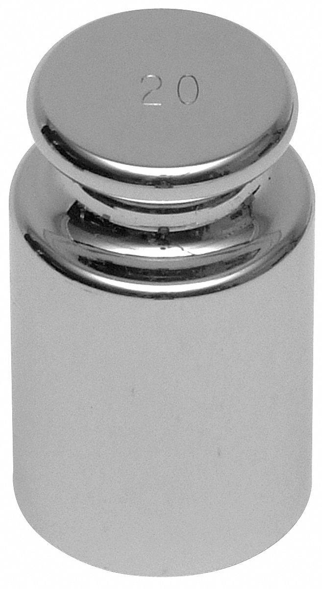 OHAUS 80850121 Calibration Weight,10g,Stainless Steel
