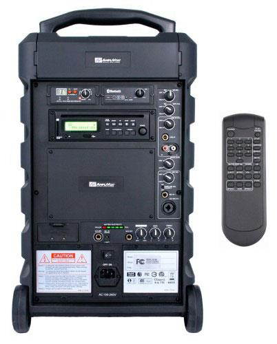 AmpliVox - SW800 - AmpliVox SW800: Titan Wireless Portable PA System - 100 W Amplifier - Cable, Wireless Microphone -