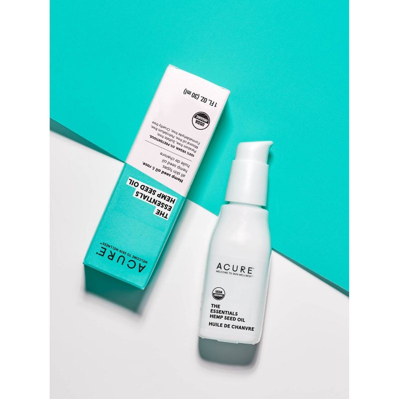 Acure The Essentials Hemp Seed Oil - 1 fl oz