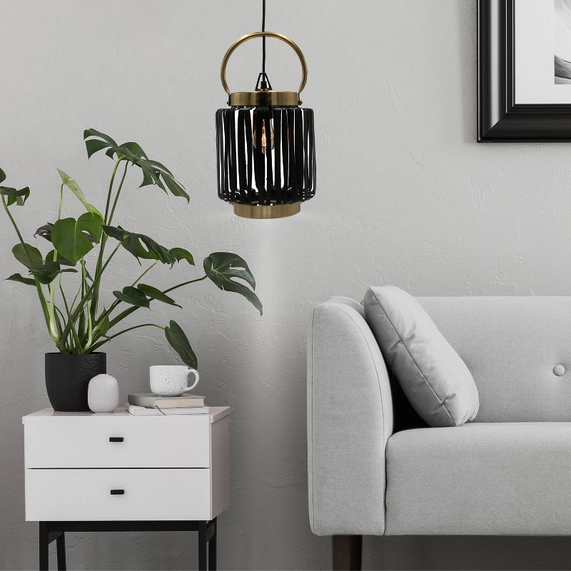 16" Metal Ford Lantern Pendant - River of Goods