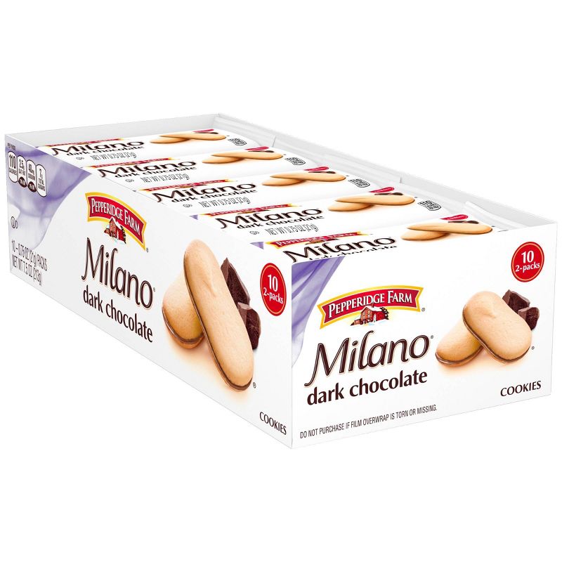 Pepperidge Farm Milano Dark Chocolate Cookies - 7.5oz/10ct