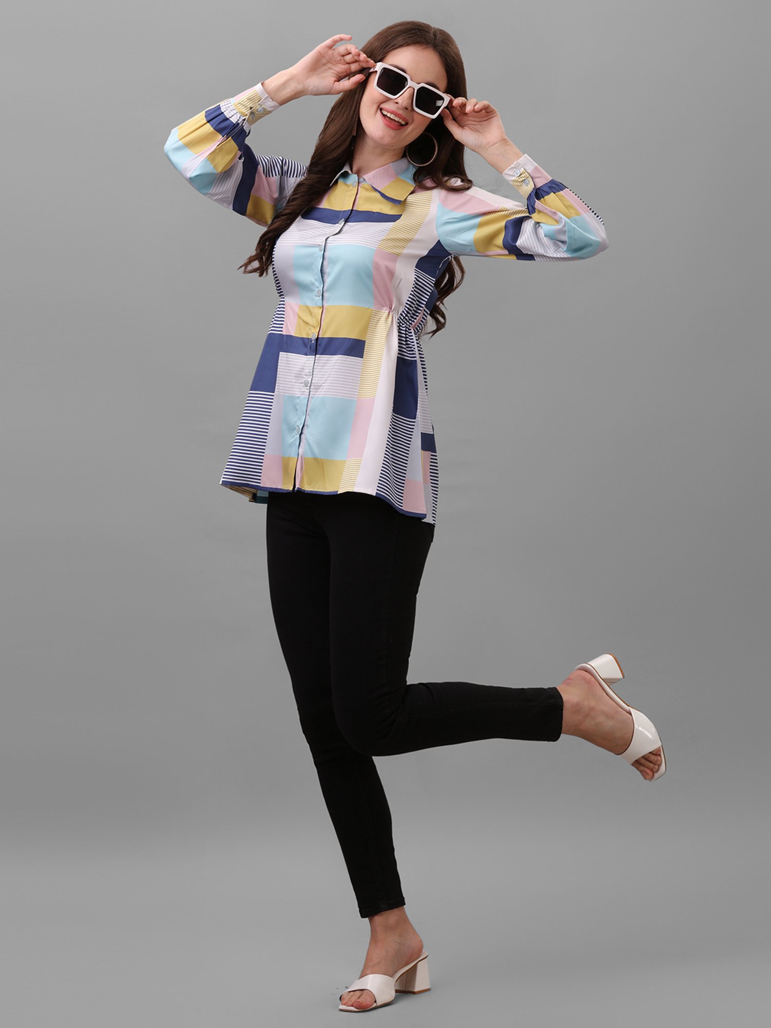 MASAKALI.CO Multicolor Printed Shirt