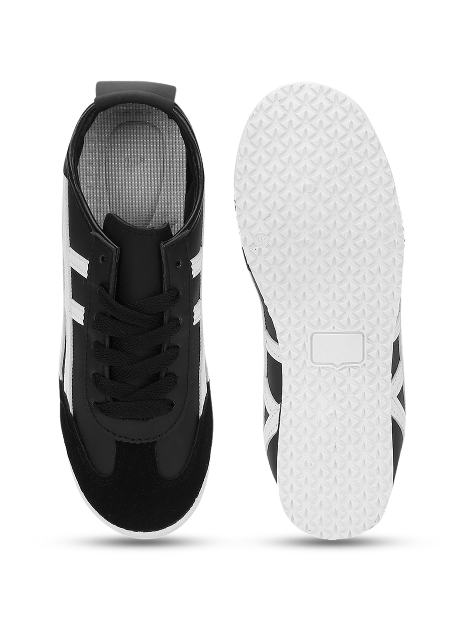 Truffle Collection Women's Black Casual Sneakers