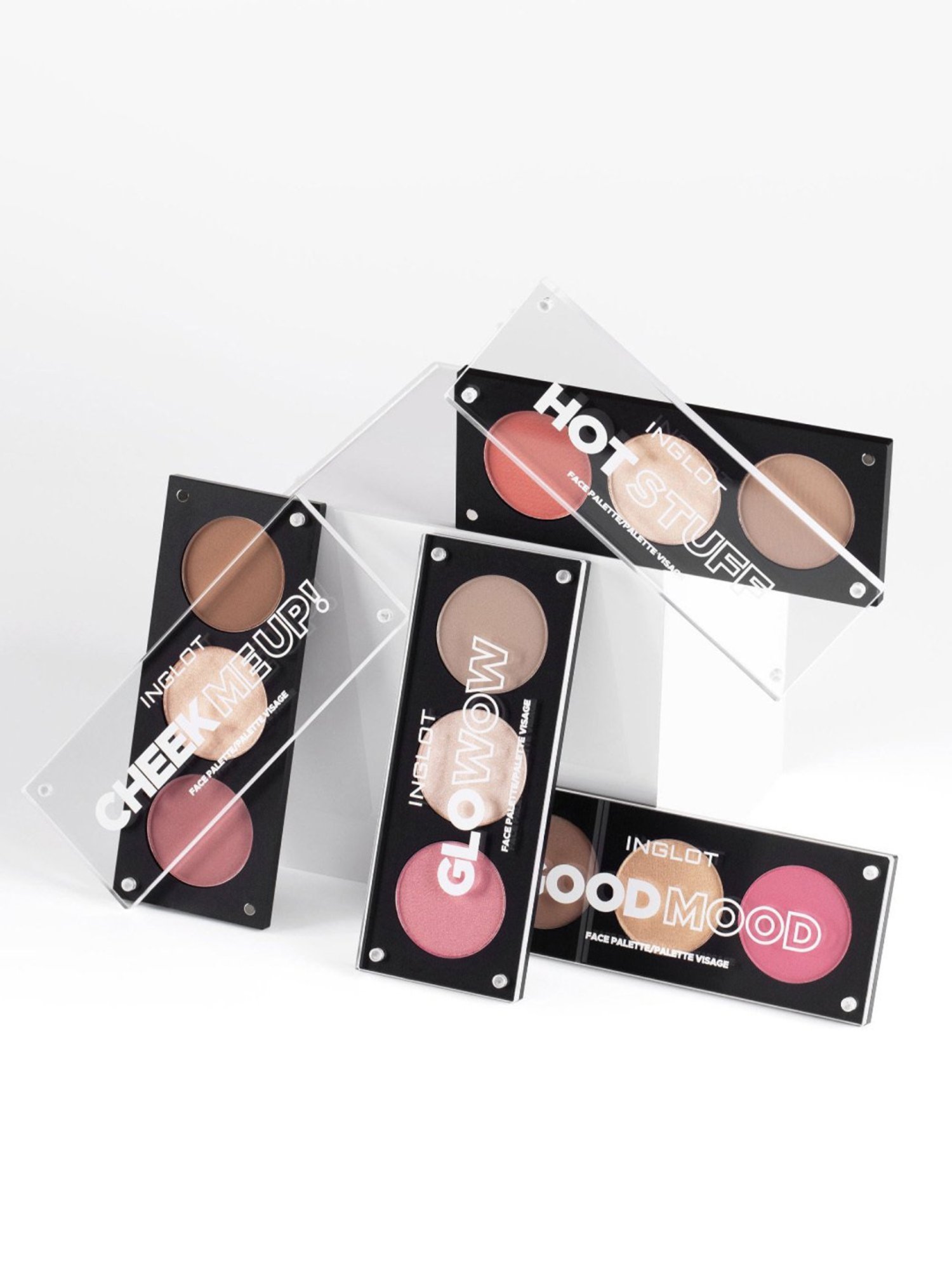 Inglot Cheek Me Up! Face Palette - 7 gm