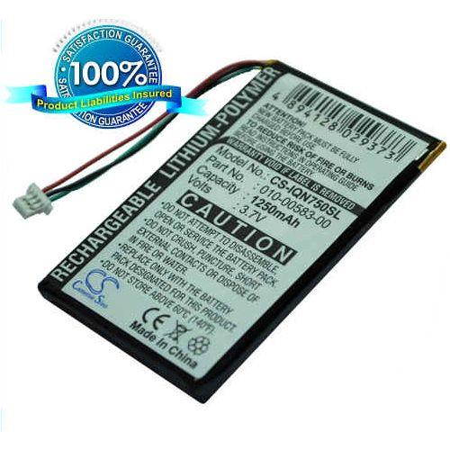 1250mAh Li-Polymer Replacement Battery with Tools for Garmin Nuvi 750
