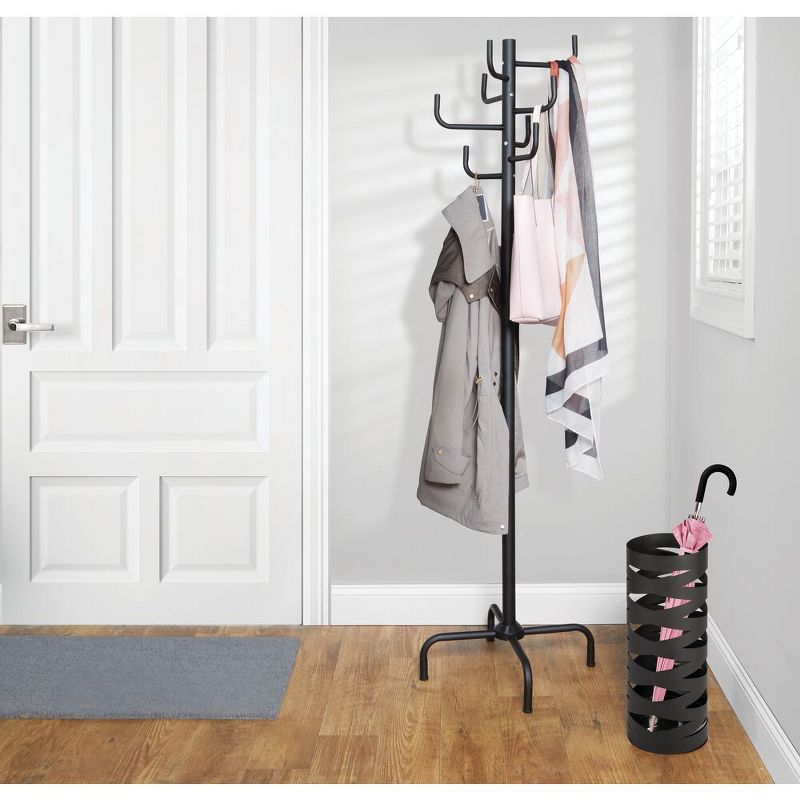 Santa Fe Hall Tree Brown - Linon