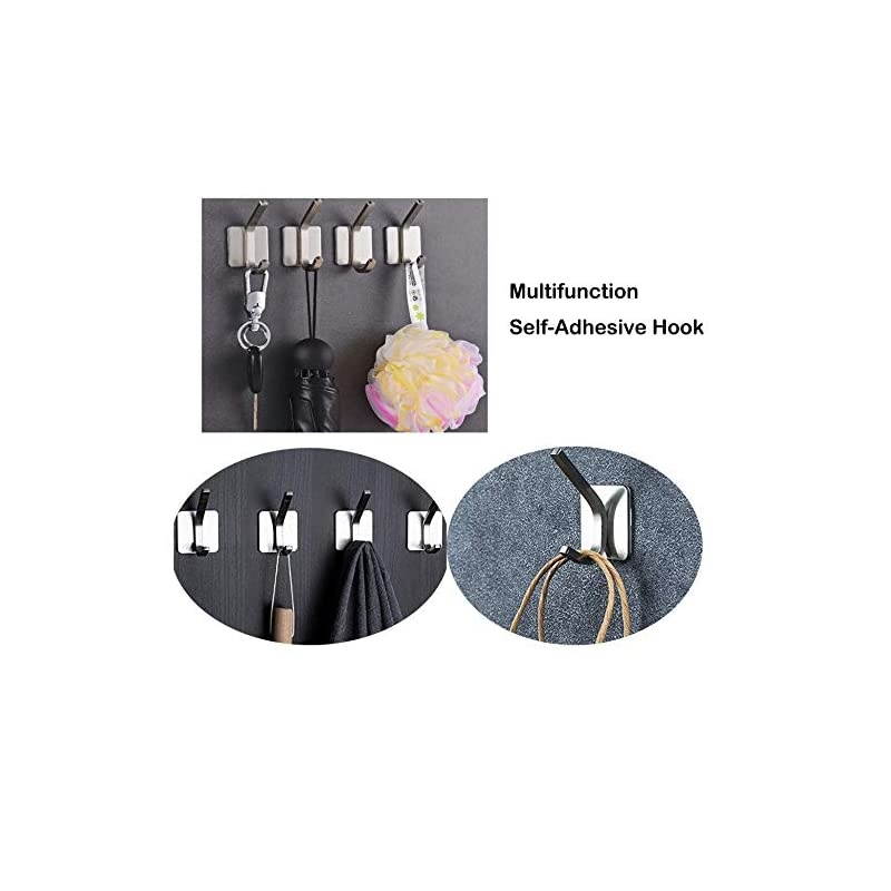 Small Wire Hooks Mega Pack, White, 28-Hooks, 32-Strips, Organize Damage-Free