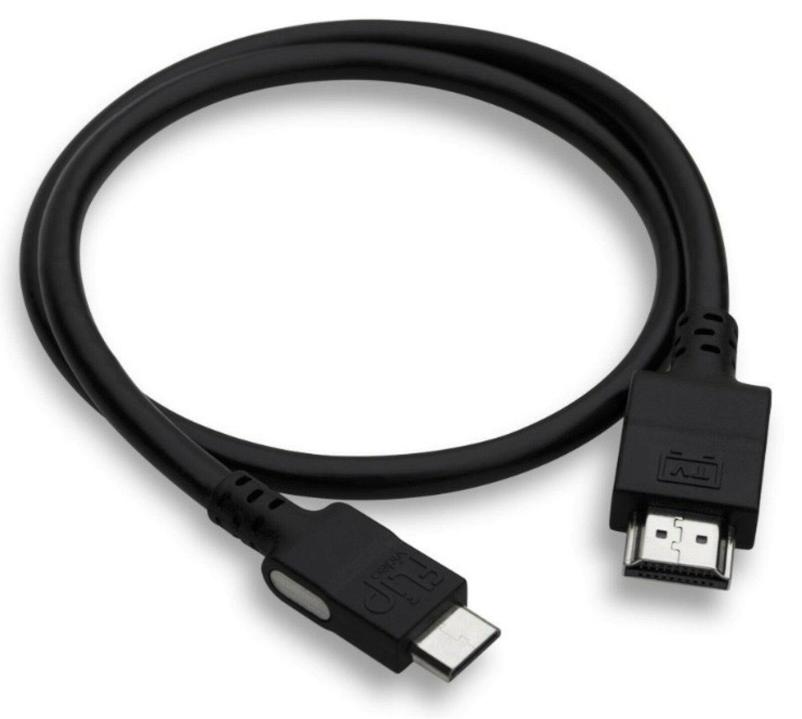 NEW Flip Video 2 Pack HDMI Cables Audio Video 1080p HDTV 6.5ft 2m Length AHC1CP1
