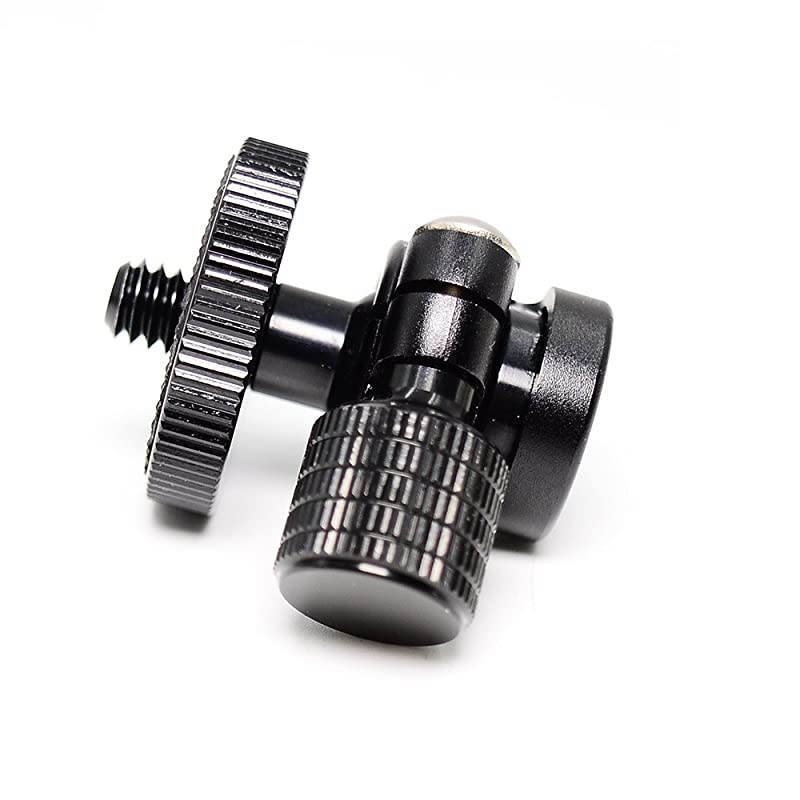 14 Mini BallHead amp Hot Shoe Mount Adapter For Camera Video Light Tripod Monopod 14 Ball head