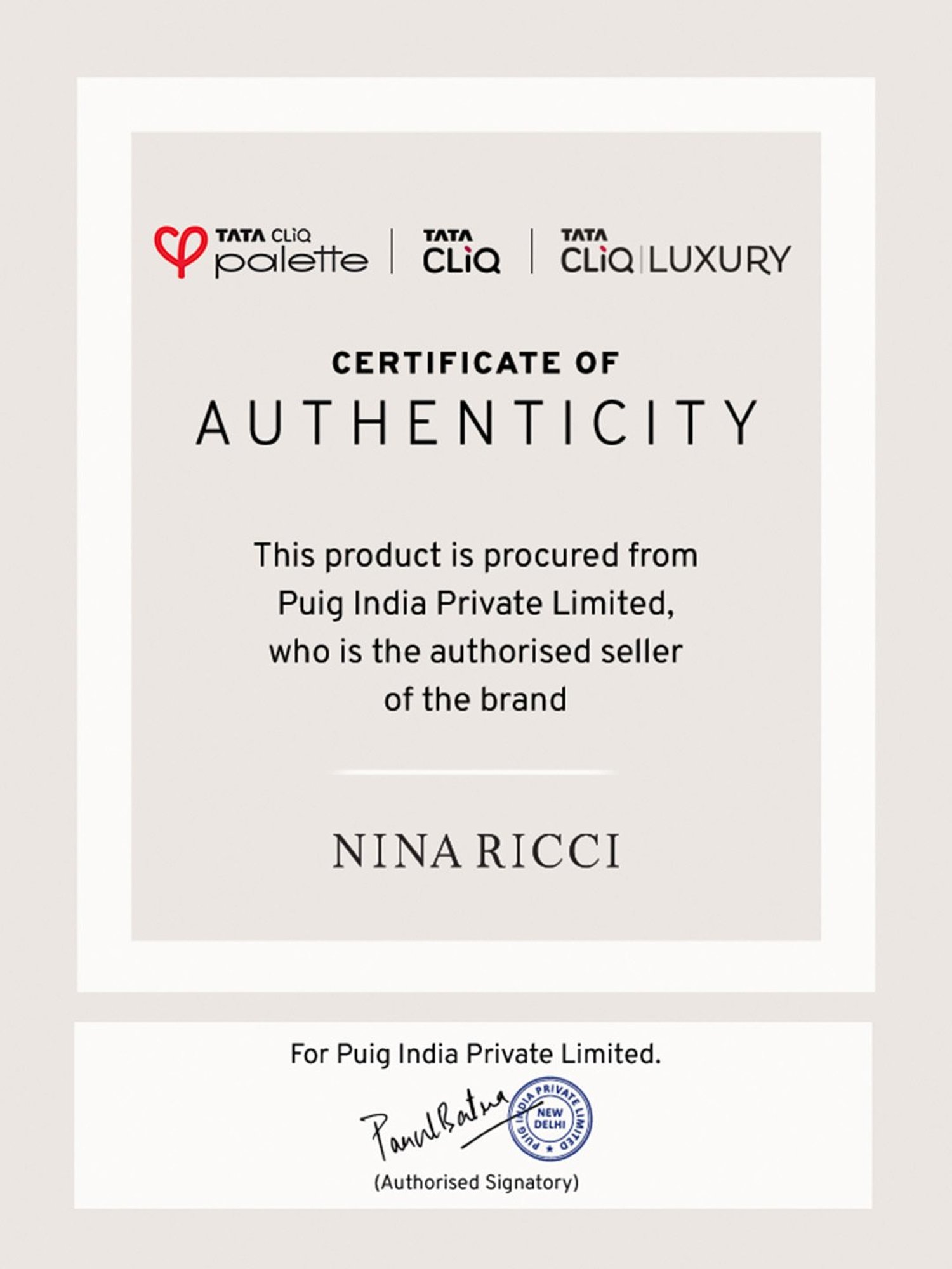 NINA RICCI L'Air Du Temps Eau de Toilette for Women - 30 ml