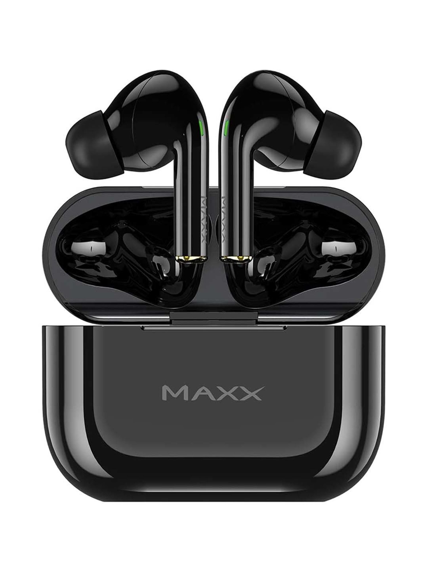 Maxx PX3 Truly Wireless Earbuds with IPX6 Water and Sweat Resistant (Black)