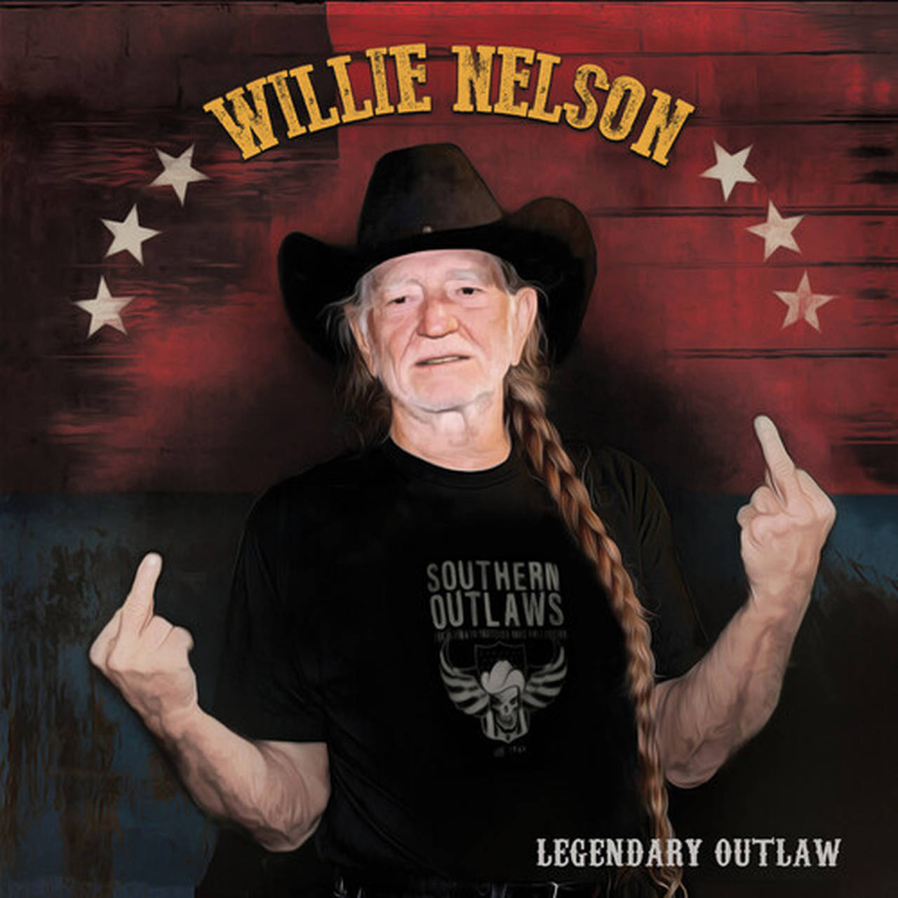 Willie Nelson Legendary Outlaw LP (Multi-Color Vinyl)