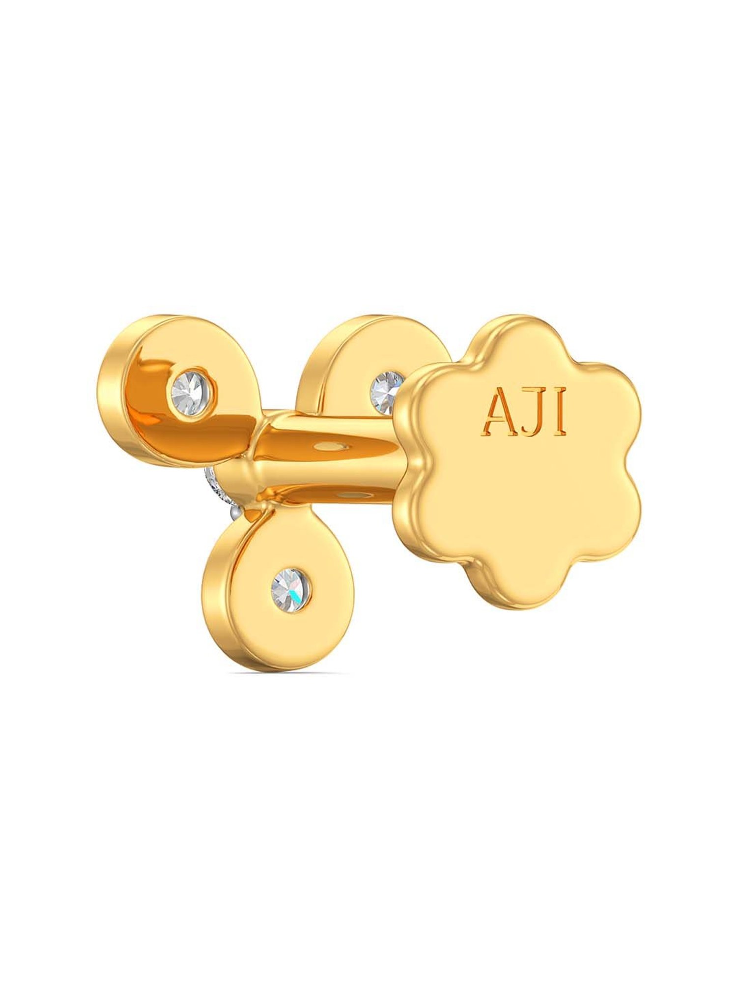 Joyalukkas 18k Gold & Diamond Nosepin