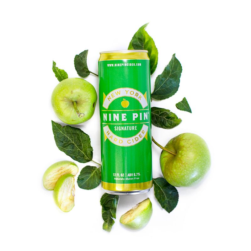 Nine Pin Signature Cider - 4pk/16 fl oz Cans