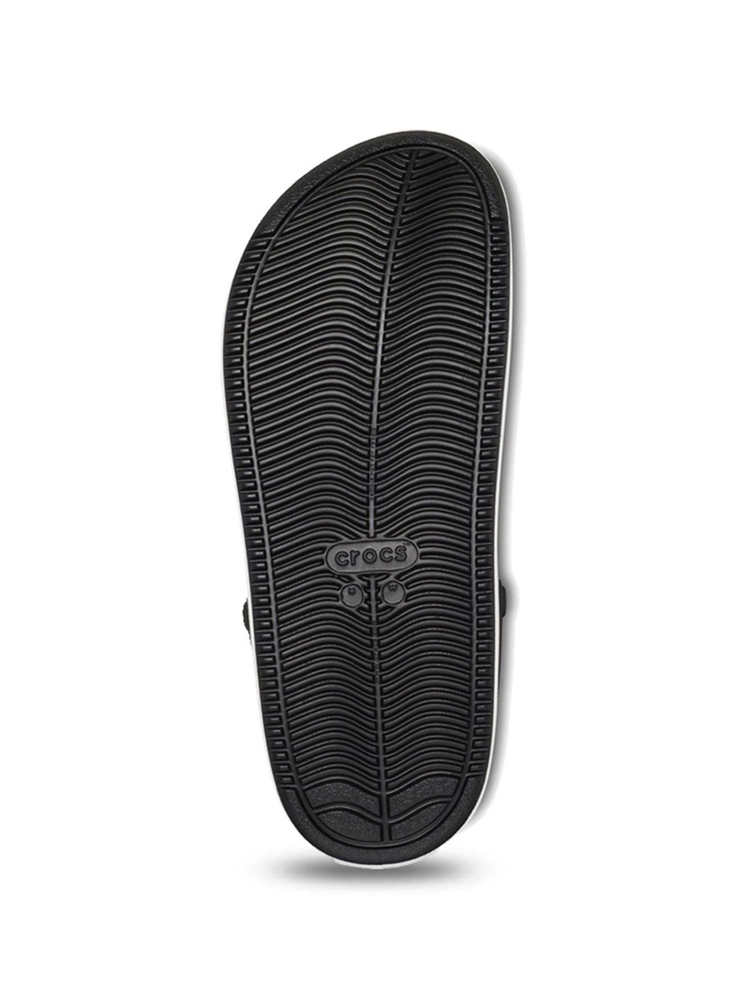 Crocs Men's Off Court Black Back Strap Clogs