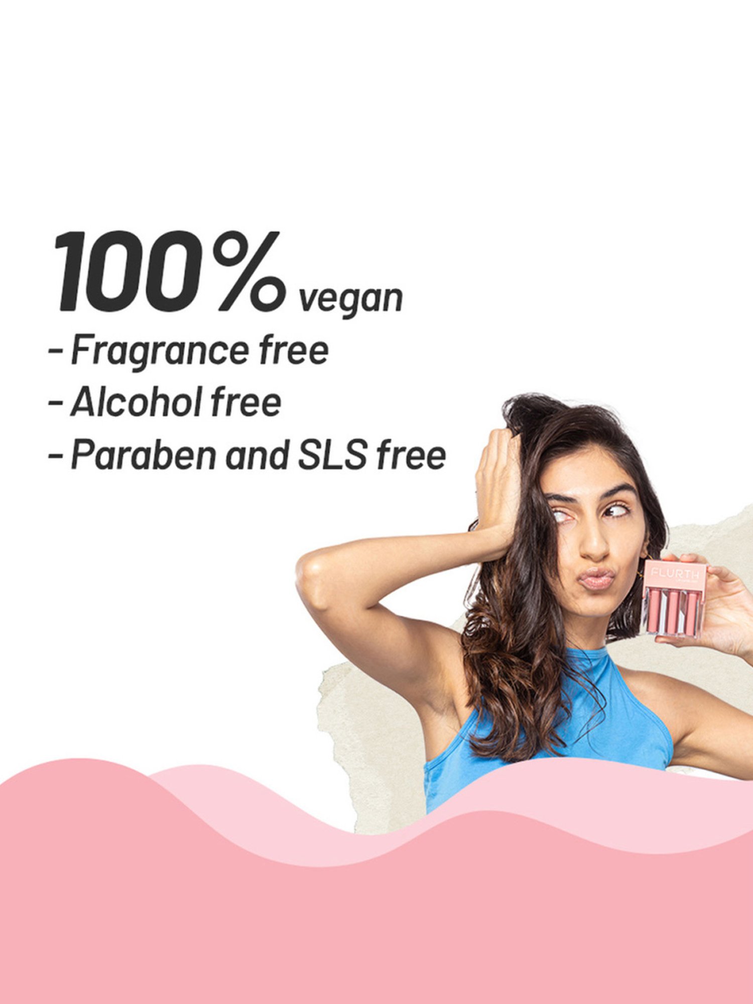 StarStruck By Sunny Leone Liquid Lip Color & Lip Liner Kiss Me Pink