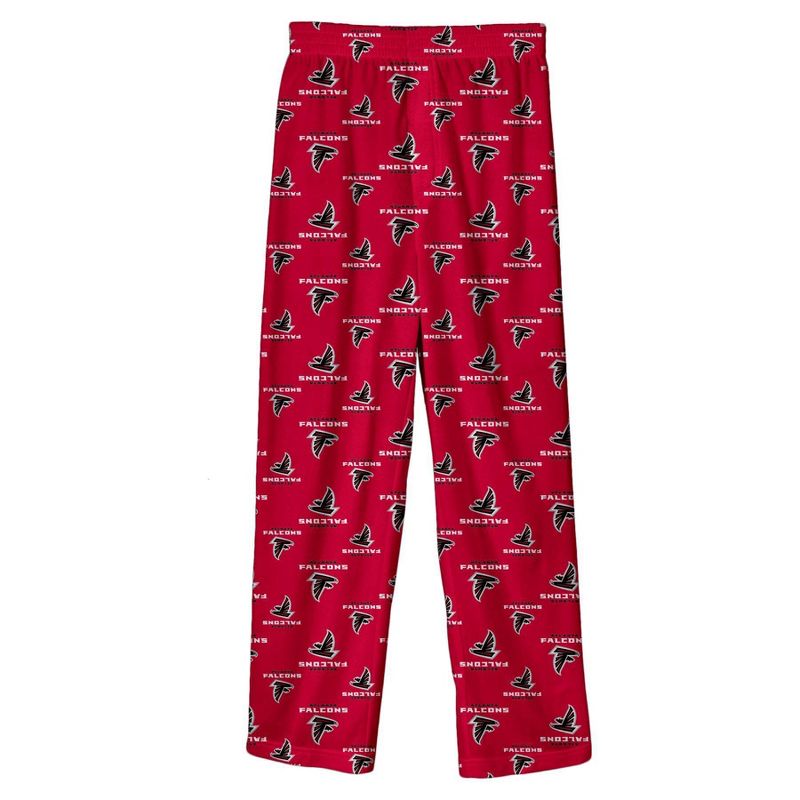 NFL Atlanta Falcons Boys' All Over Print Lounge Pants - XS