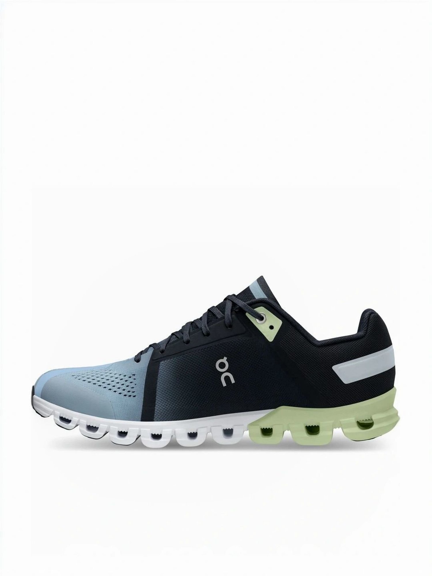 On Men's Cloudflow 3 Ink Blue & Meadow Running Shoes