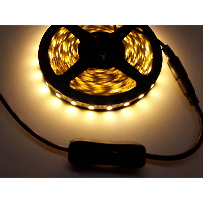 2pcs LED Strip Light Inline OnOff Switch Cable DC Jack 55x21mm Male to Female Connector DC Jack Switch LED Tape Light Connector 12V Inline Rocker Switch DC Power Adapter Connector