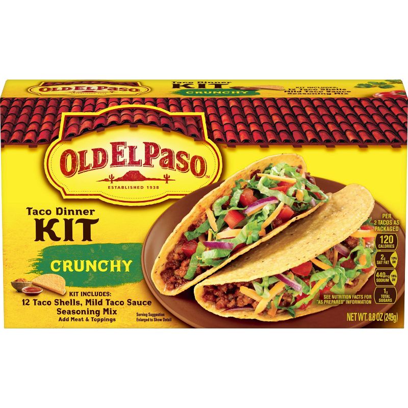 Old El Paso Taco Dinner Kit - 8.8oz
