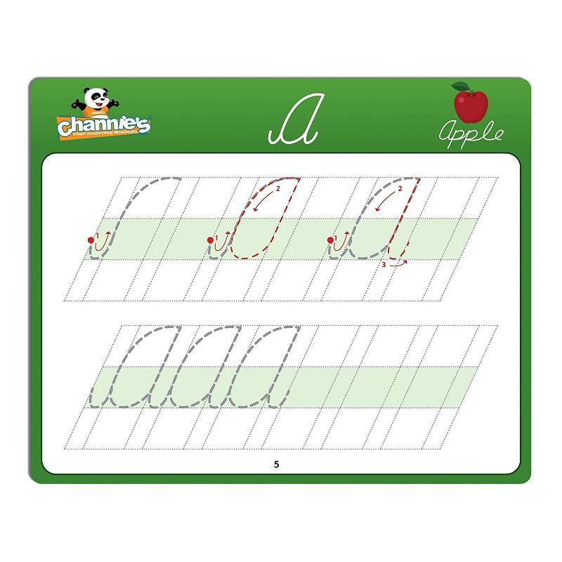 Visual Dry Erase Cursive Flashcards - Channie's