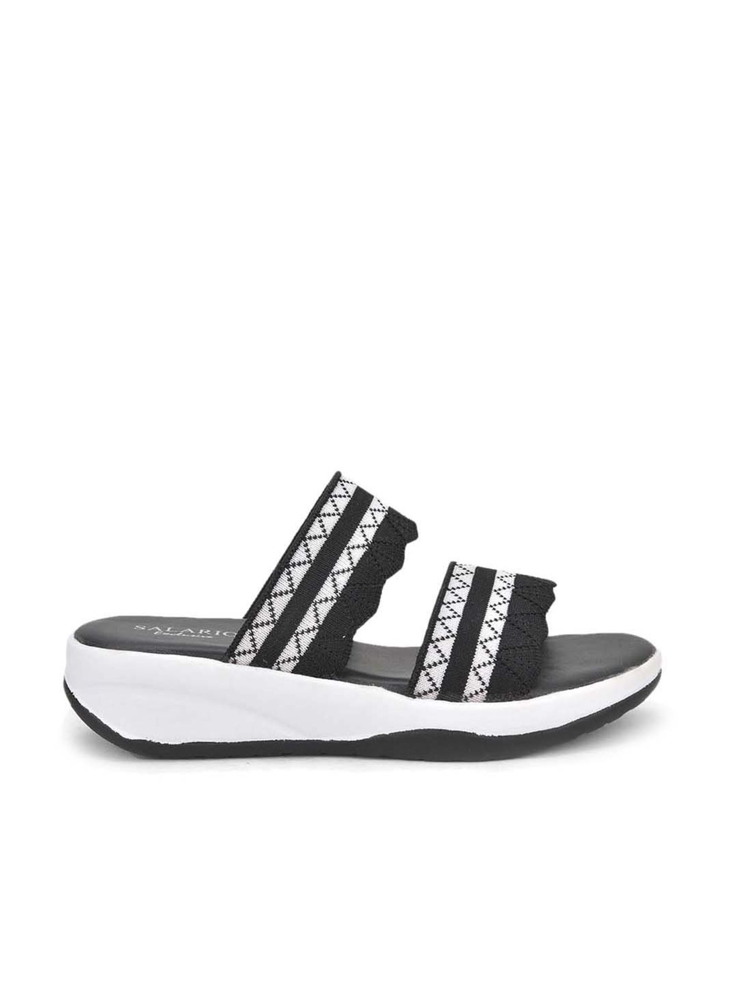 Salario Women's Black Casual Wedges