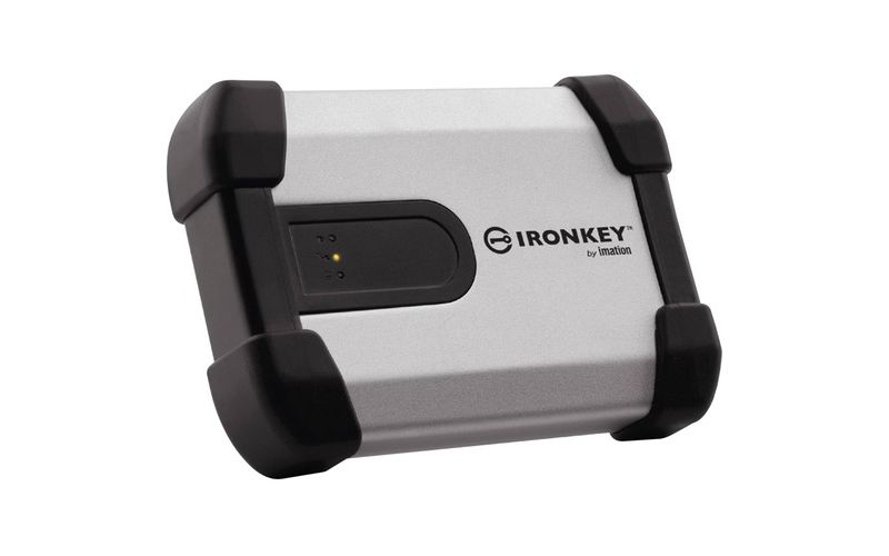 IronKey H350 2 TB Hard Drive - 2.5" External - USB 3.0 - 115 MB/s Maximum Read Transfer Rate - 256-bit Encryption Standard - 5 Year Warranty