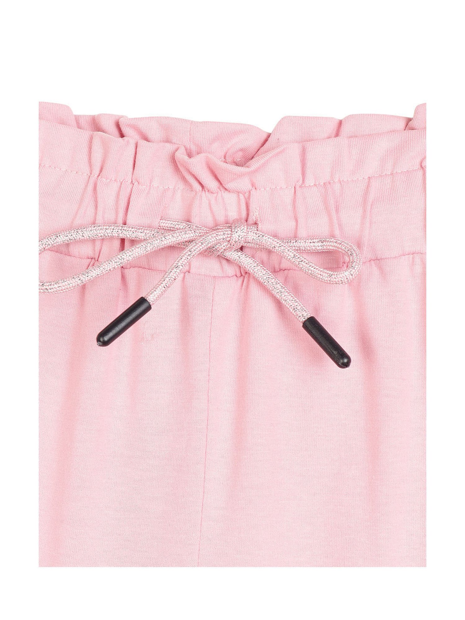 METTLE Girls Navy Solid Joggers