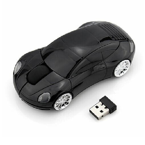 HXSJ Ergonomic Optical Office 2.4G Wireless Gaming Mouse Mice Adjustable 2400 DPI with 6 Buttons for Laptop PC Notebook Computer